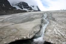 River Melt Water Athabasca Glacier