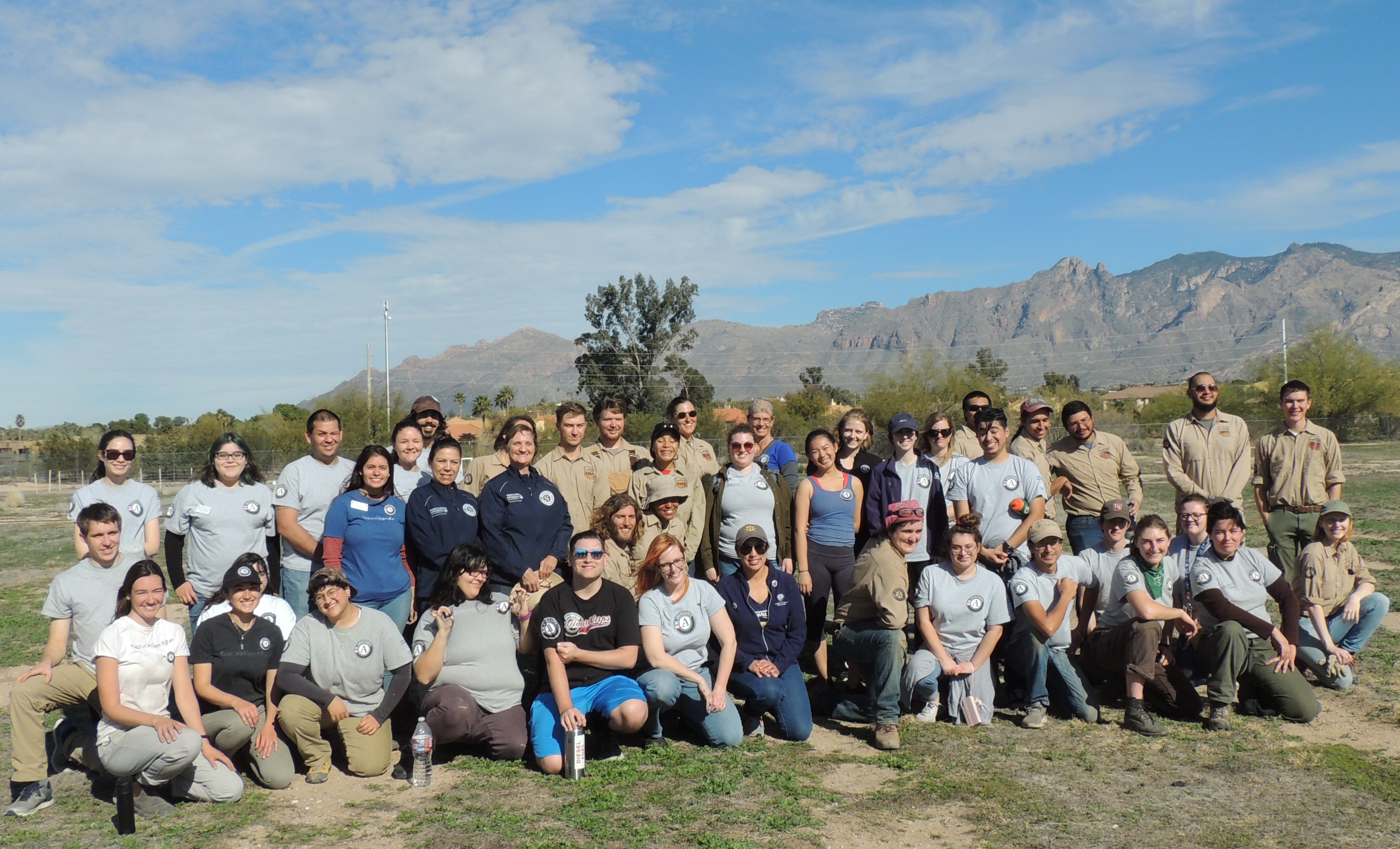 UArizona Americorps members