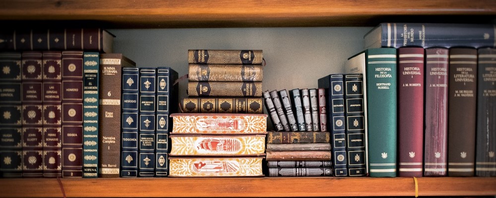 Shelf of books