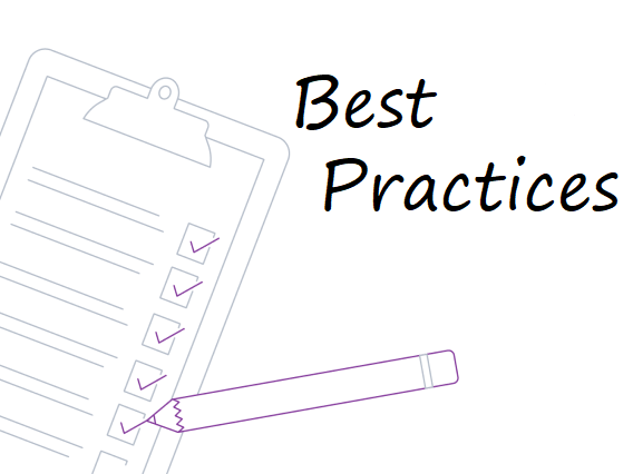 Best practices for evaluation/review